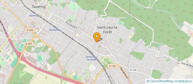 localisation de l'entreprise T&B  SAINT-LEU-LA-FORET