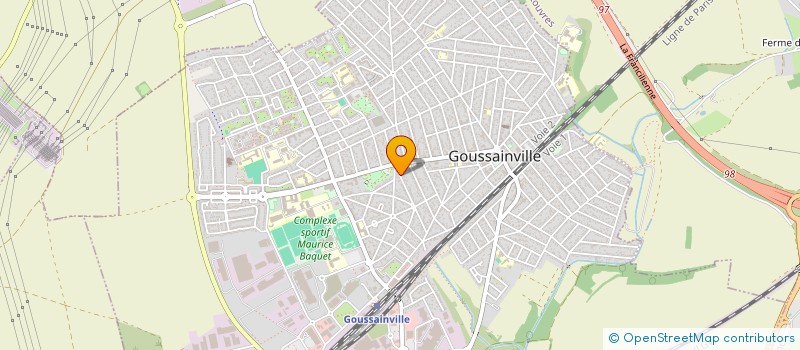 localisation de l'entreprise T B A à GOUSSAINVILLE