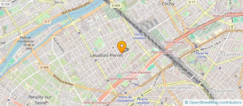 localisation de l'entreprise T B A CONSEIL à CLICHY