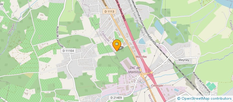 localisation de l'entreprise T.B.A IMMOBILIER  CADAUJAC