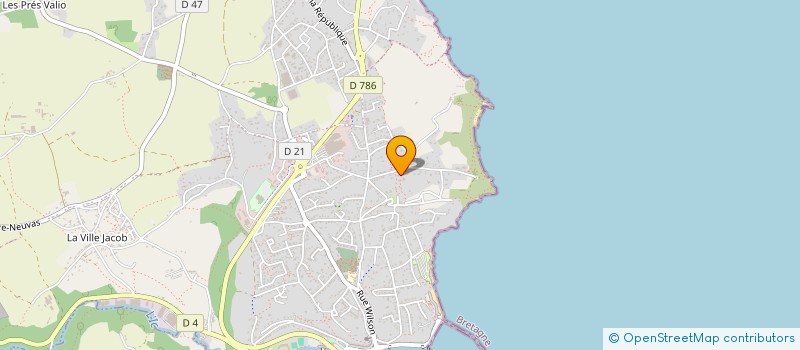 localisation de l'entreprise T B C  BINIC-ETABLES-SUR-MER