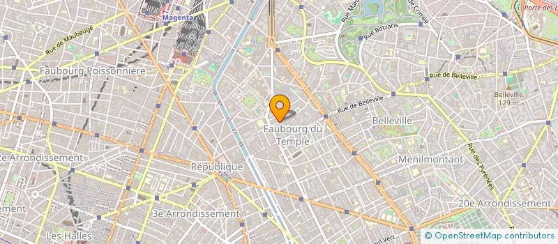 localisation de l'entreprise T B D  PARIS