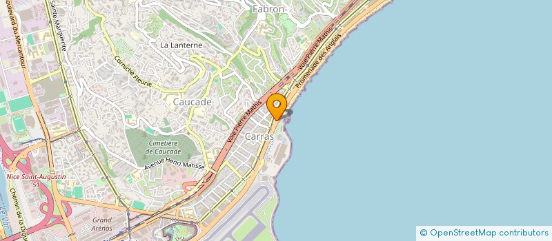 localisation de l'entreprise T B ECHAPPEMENT à NICE