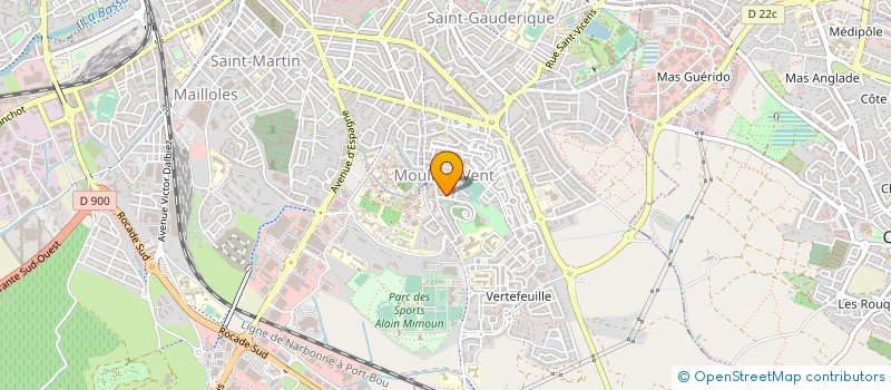 localisation de l'entreprise T.B.F  PERPIGNAN