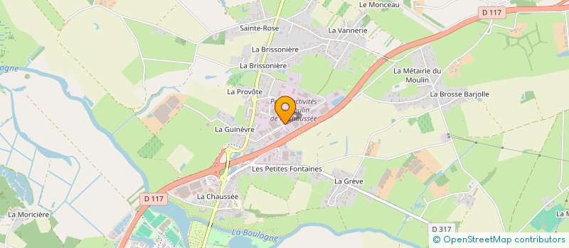 localisation de l'entreprise T.B.F. à SAINT-PHILBERT-DE-GRAND-LIEU