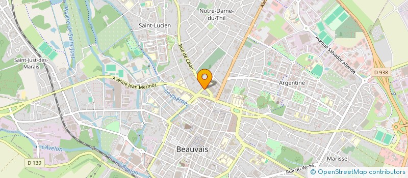 localisation de l'entreprise T&B IMMO  BEAUVAIS