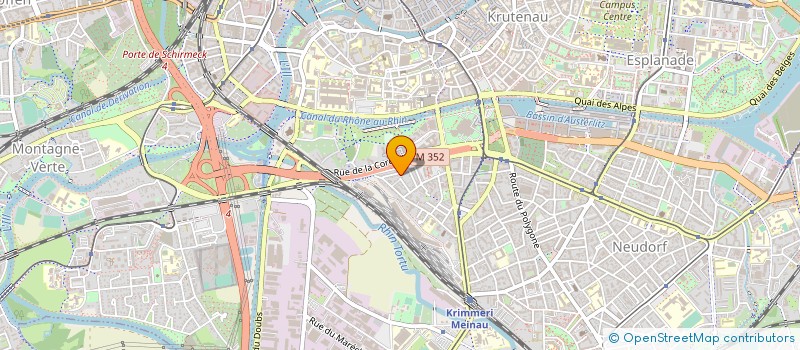 localisation de l'entreprise T B N à STRASBOURG