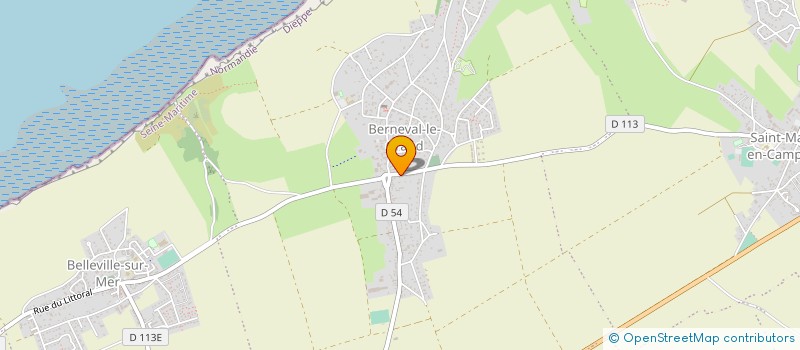 localisation de l'entreprise T.B.N. à PETIT-CAUX