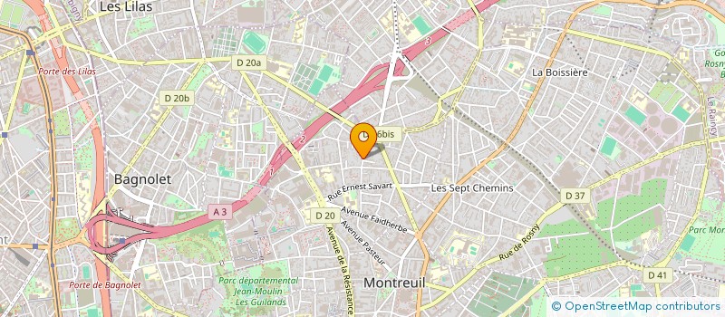 localisation de l'entreprise T B RENOVATION à MONTREUIL