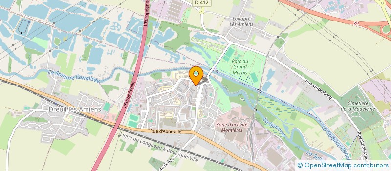 localisation de l'entreprise T.B.S 113  AMIENS