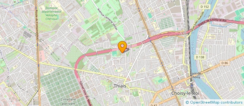 localisation de l'entreprise T B S à THIAIS