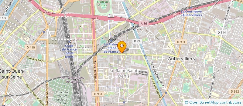 localisation de l'entreprise T.B.S TECHBAT SERVICES à SAINT-DENIS
