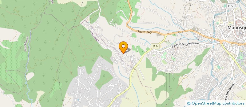 localisation de l'entreprise T.B. SUD AUTO à MANOSQUE