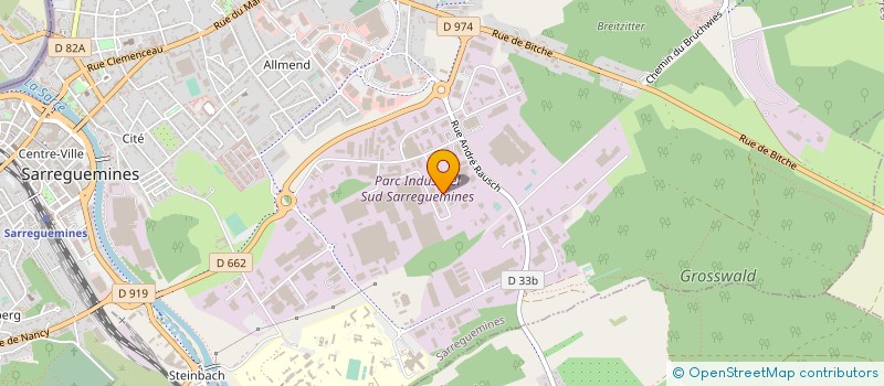 localisation de l'entreprise T B T à SARREGUEMINES