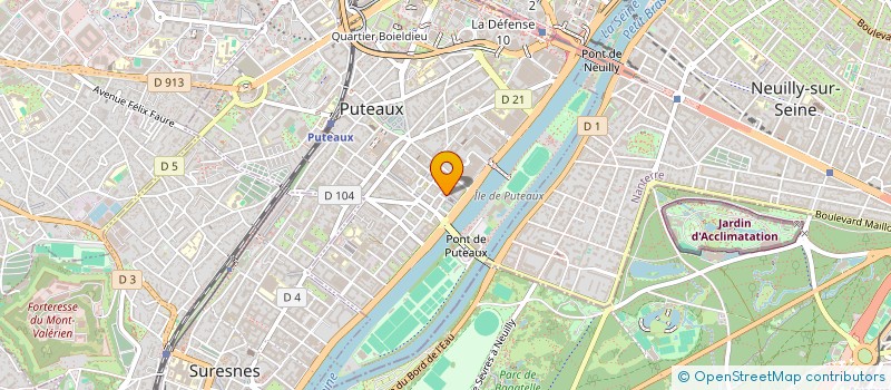 localisation de l'entreprise T.B.T INDUSTRIE  PUTEAUX