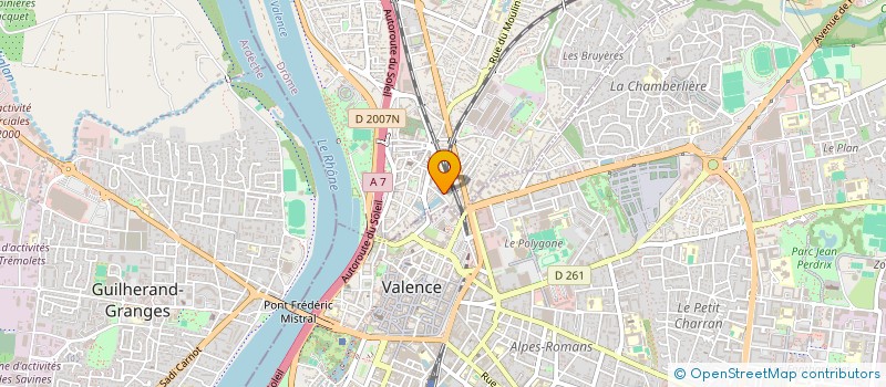localisation de l'entreprise T B T LE COURANT FAIBLE à BOURG-LES-VALENCE