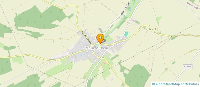 localisation de l'entreprise T.B. TRAITEUR à MOLLIENS-DREUIL