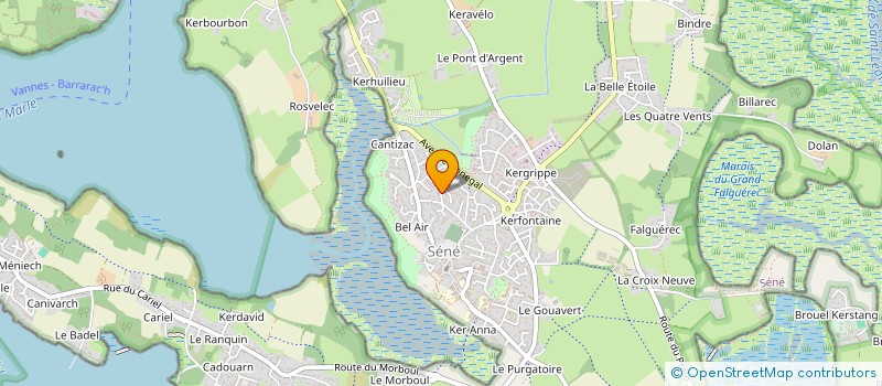 localisation de l'entreprise T.B.Y.  SENE