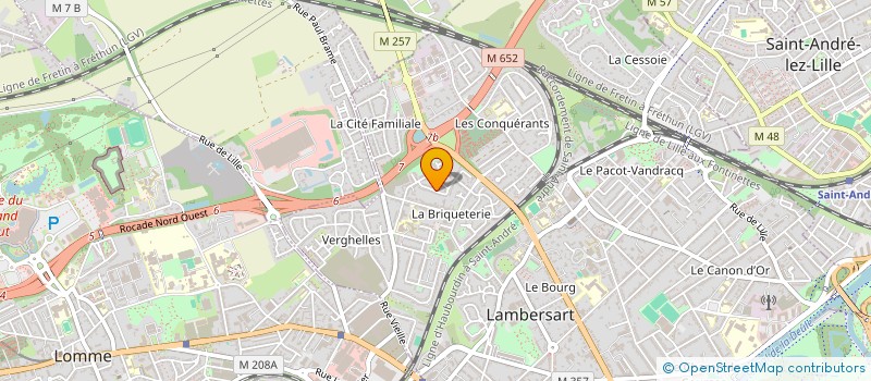 localisation de l'entreprise T. BEYAERT INVEST  BONDUES