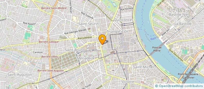 localisation de l'entreprise T BEZANCON à BORDEAUX