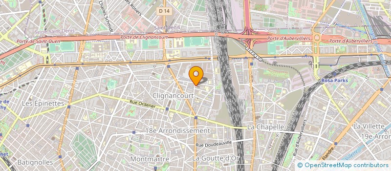 localisation de l'entreprise T BOOSTER BTP à PARIS