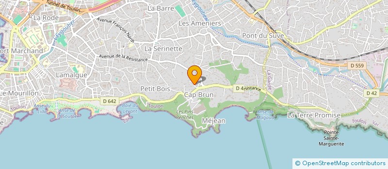 localisation de l'entreprise T BS CONSULTING  TOULON