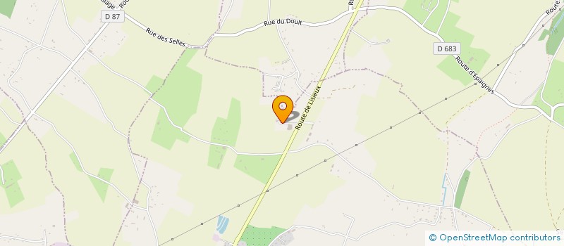 localisation de l'entreprise T.C.2.J  EPAIGNES