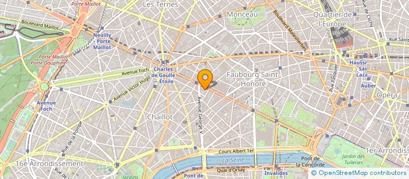 localisation de l'entreprise T.C.A. PRODUCTION à PARIS