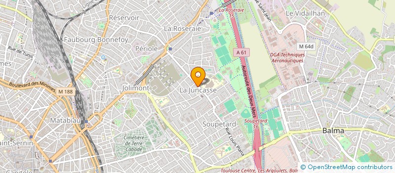 localisation de l'entreprise T & C BOULANGERIE  TOULOUSE