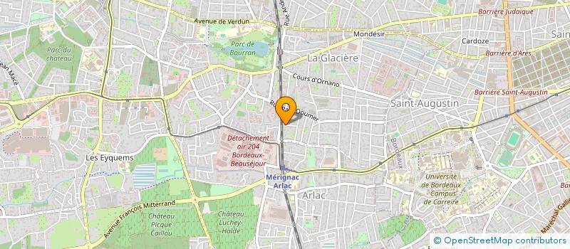 localisation de l'entreprise T.C.C.E IMMO  MERIGNAC