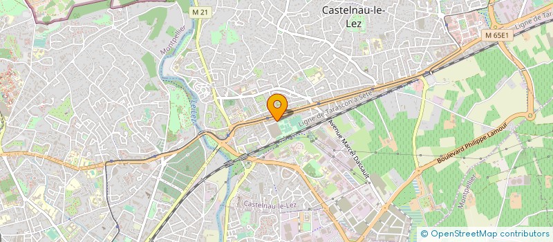 localisation de l'entreprise T.C. CASTELNAUVIEN à CASTELNAU-LE-LEZ