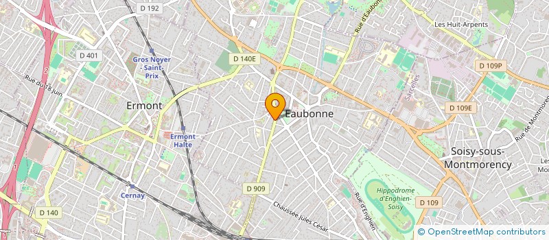 localisation de l'entreprise T.C.D.M. à EAUBONNE