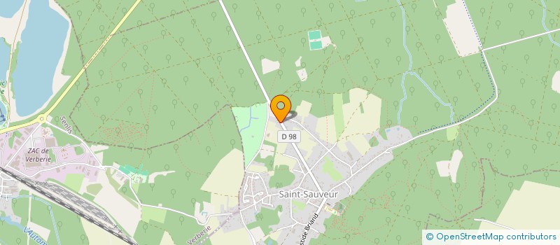 localisation de l'entreprise T.C.E  ST SAUVEUR