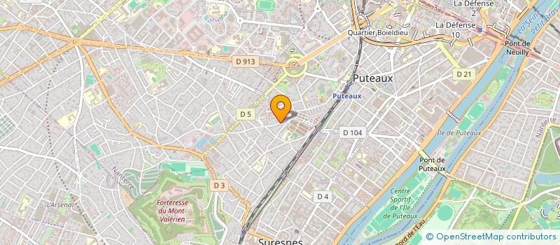 localisation de l'entreprise T.C.E. ENTRETIEN RENOVATION à SURESNES