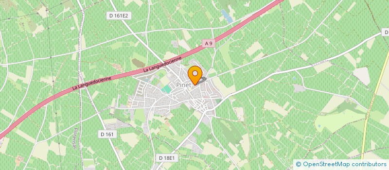 localisation de l'entreprise T.C.E PEREZ PISCINE  AGDE