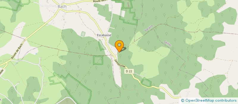 localisation de l'entreprise T&C ENERGIES  BACH