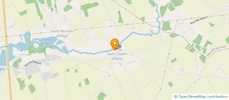 localisation de l'entreprise T.C. FINANCES  MESNILS-SUR-ITON