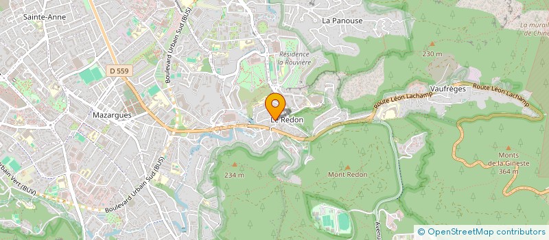 localisation de l'entreprise T.C.G à MARSEILLE