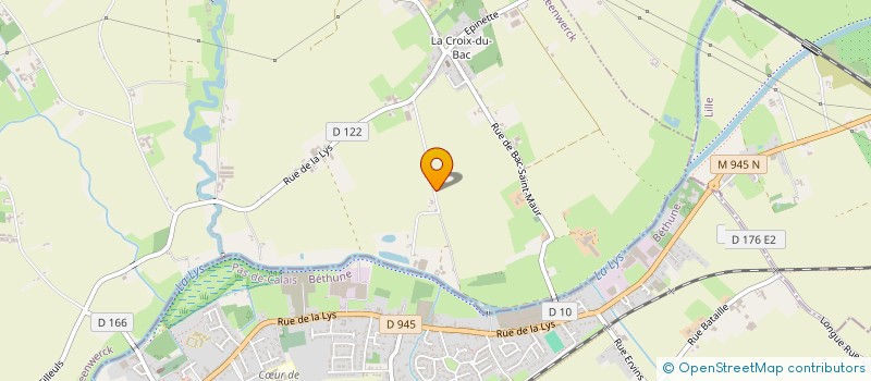 localisation de l'entreprise T&C HABITAT  STEENWERCK