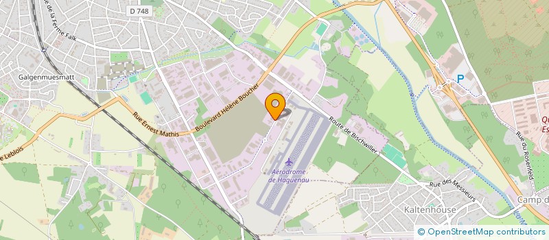 localisation de l'entreprise T.C.I.  HAGUENAU