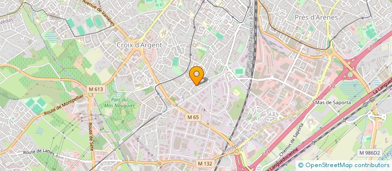 localisation de l'entreprise T.C.I à MONTPELLIER