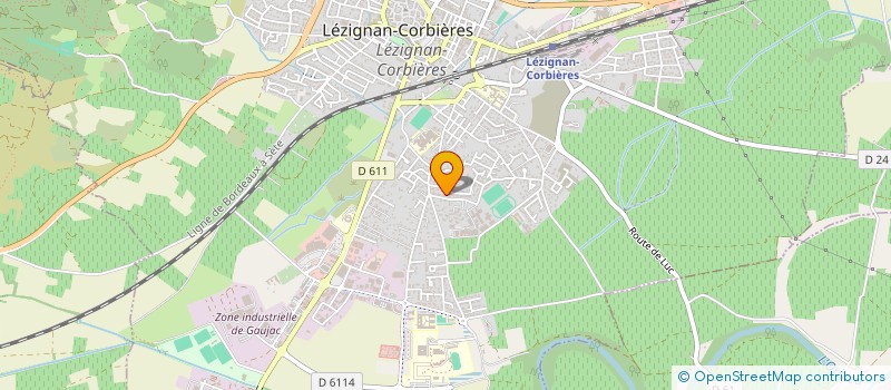 localisation de l'entreprise T. C. L. à LEZIGNAN-CORBIERES