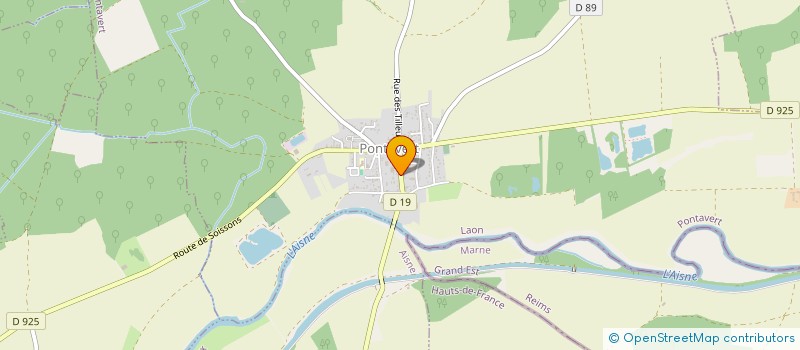 localisation de l'entreprise T.C. MACONNERIE GENERALE à PONTAVERT