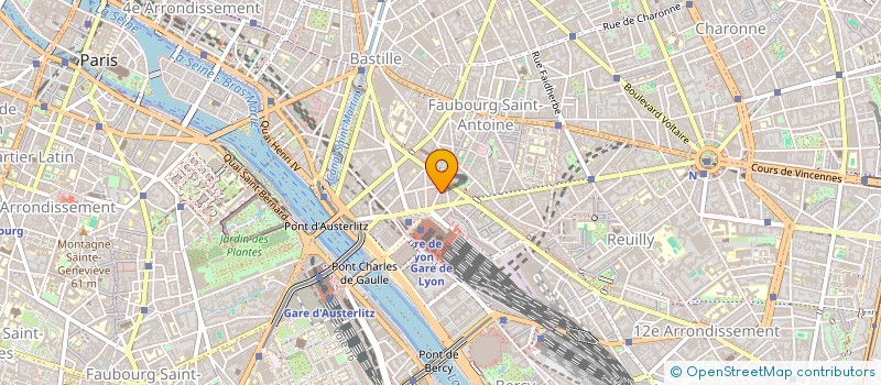 localisation de l'entreprise T.C.P à PARIS