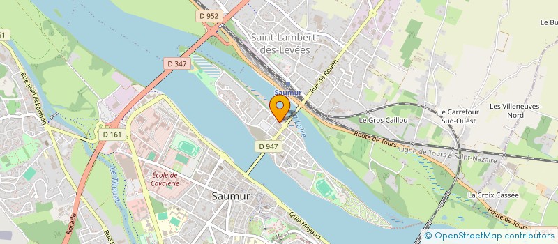 localisation de l'entreprise T.C.P.A  SAUMUR