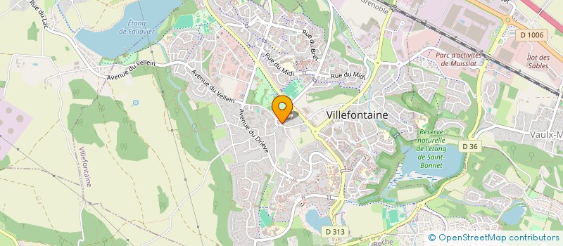 localisation de l'entreprise T.C.P. SERVICES SARL  ROCHE