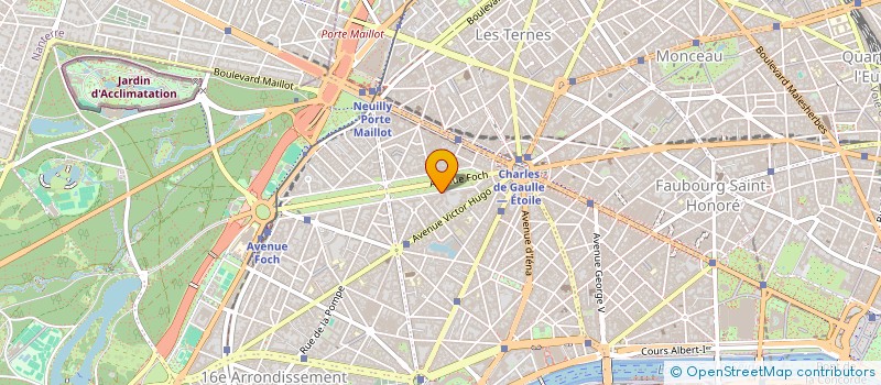 localisation de l'entreprise T&C PARTICIPATIONS  PARIS