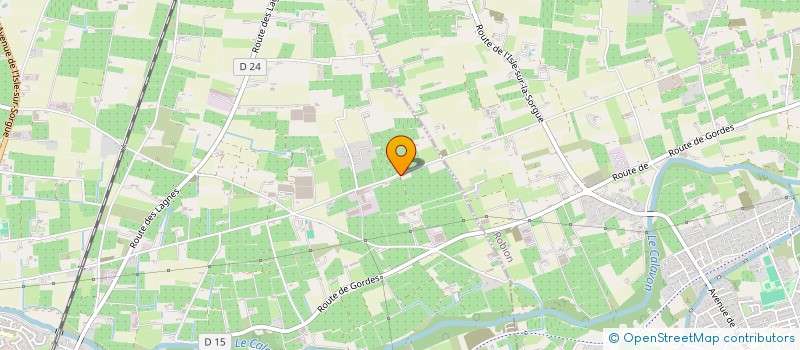 localisation de l'entreprise T.C.R.M.  CAVAILLON