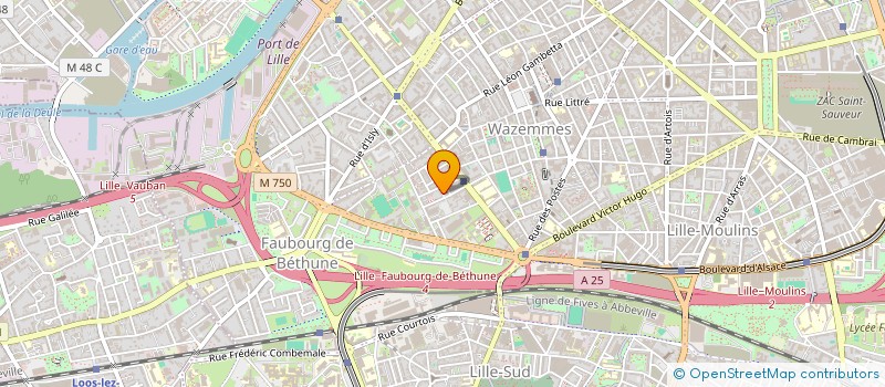 localisation de l'entreprise T C R (TOUTES CONSTRUCTIONS ET RENOVATIONS) à LILLE