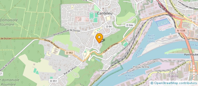 localisation de l'entreprise T.C.RH  VAL D'ORGER